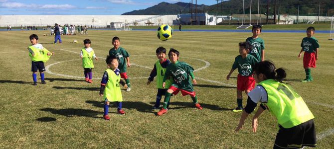 【サッカー合同交流試合開催！】